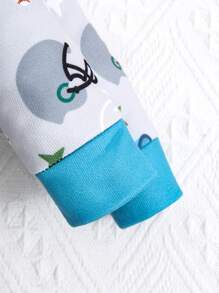 Bộ 3 món/bộ đồ mặc nhà in hình đồ chơi dễ thương cho bé trai dài tay & quần & áo liền quần vừa vặn - Xám - Xem 7