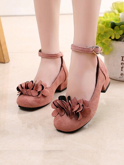 Girls Princess Shoes High Heel Shoes Children Party Shoes Fashion Spring Summer Student Performance Show Shoes