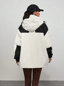 Gameset SHEIN Sport 2pcs Set 2024 Autumn/Winter Windproof Detachable 3-In-1 Outdoor Jacket, Couples Mountain Climbing Outfit, Men/Women