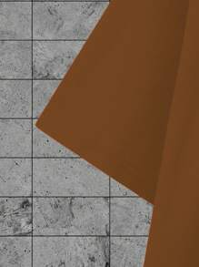 Manfinity EMRG Men's Plain Color Block Round Neck Short Sleeve Printed Casual T-Shirt