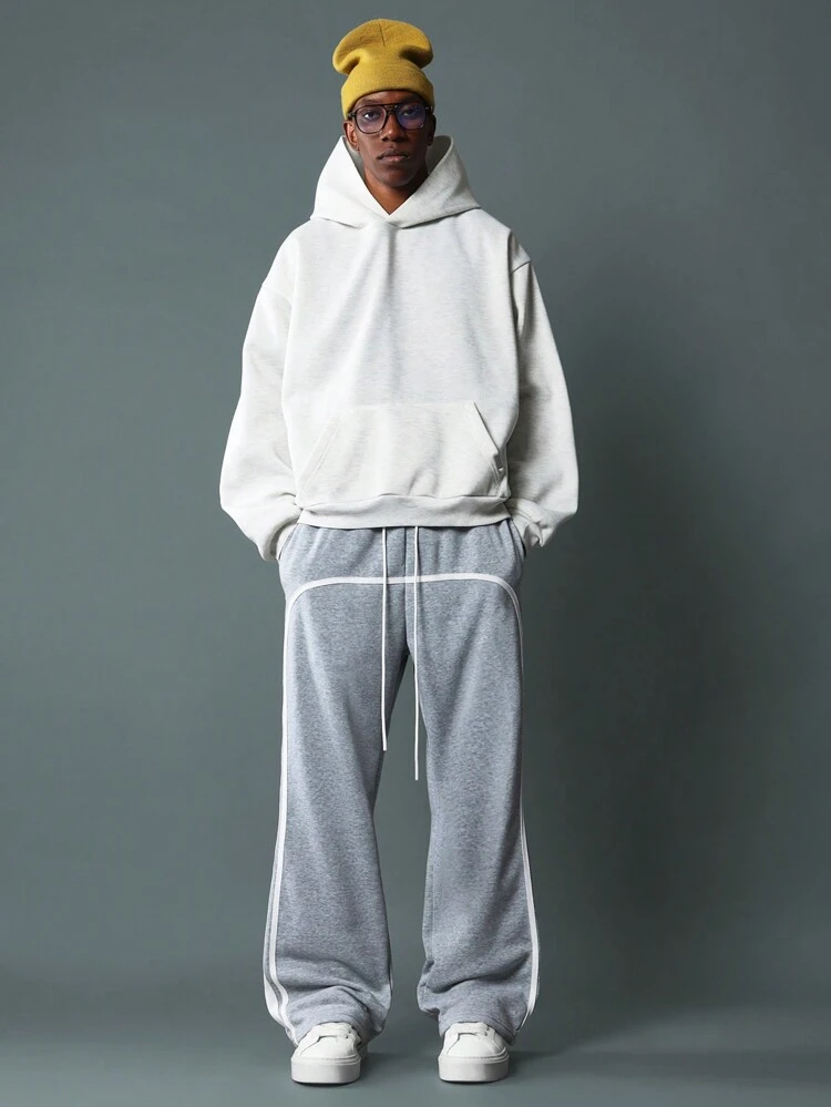Heavy Weight Retro Wide Leg Sweatpants