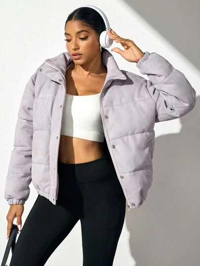 Casual Sports Winter Jacket, Minimalist Fashion For Everyday Wear