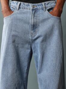 SUMWON Skater Fit Parachute Washed Jean