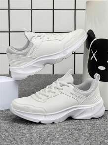 Spring New Lightweight Comfortable Fashion Sneakers For Teenagers, 2025 Breathable Soft Bottom Casual Running Shoes For Back To School Boys & Girls