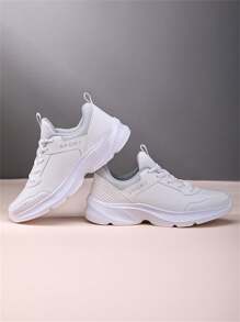Spring New Lightweight Comfortable Fashion Sneakers For Teenagers, 2025 Breathable Soft Bottom Casual Running Shoes For Back To School Boys & Girls