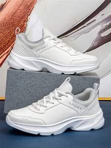 Spring New Lightweight Comfortable Fashion Sneakers For Teenagers, 2025 Breathable Soft Bottom Casual Running Shoes For Back To School Boys & Girls