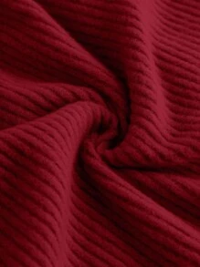 Girlism 少女纯色蝴蝶领罗纹长袖修身 A 字裙，优雅大方，适合外出、聚会、秋冬季