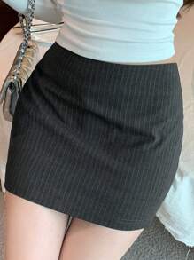 DAZY Women Solid Color Low Waist Super Short Mini Skirt Prom Skirt