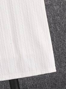 SHEIN Explorewe 青少年男孩纯色短袖简约 Polo 衫，休闲日常穿着