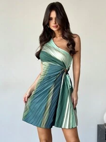 Firerie 女士无袖镂空简约休闲迷你连衣裙 - 彩色 - 查看 4