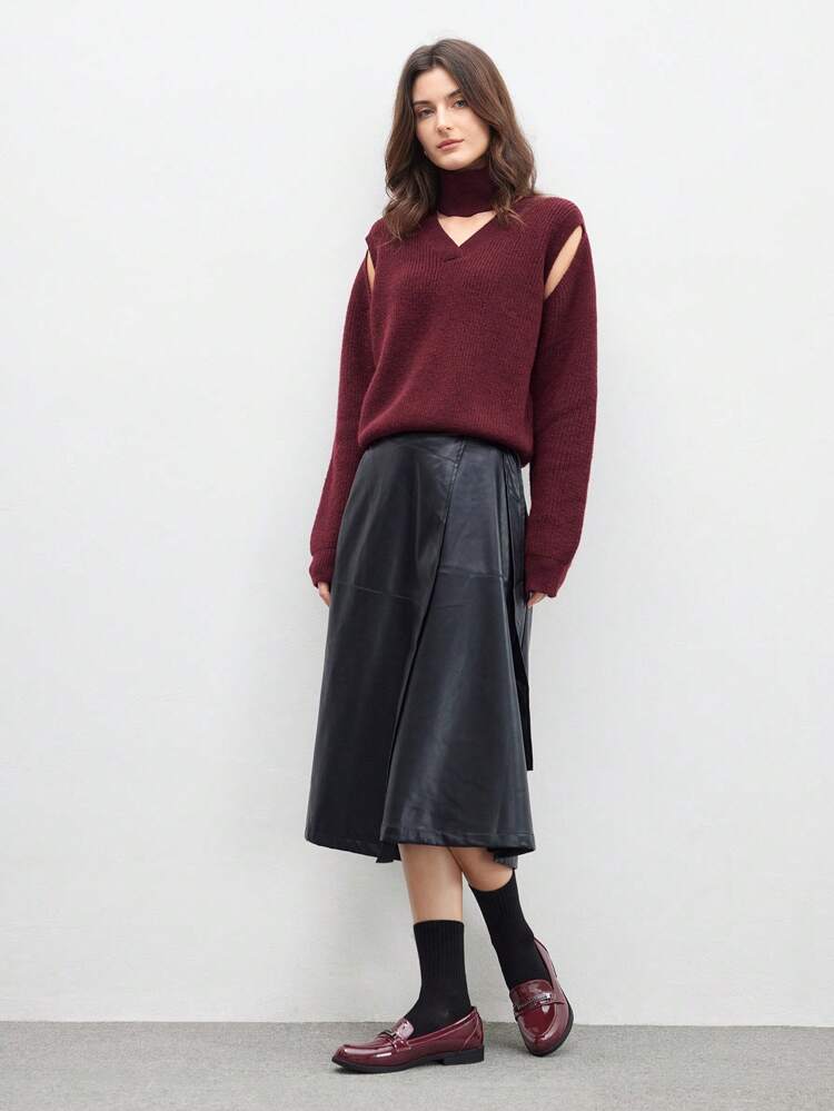 CUCCOO BIZCHIC Women Fashion Versatile Flat Shoes With Metal Decor For Christmas And New Year Holiday Vibe Fall And Winter Valentines