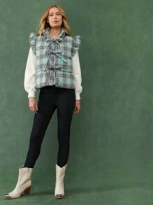 WESTFADE Winter Holiday Party Christmas New Years Eve Going Out Premium Denim Ultra High Rise High Waisted Stretch Fitted Skinny Jeans