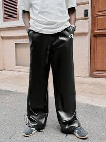 Manfinity VCAY Pantaloni casual e semplici da uomo per uso quotidiano