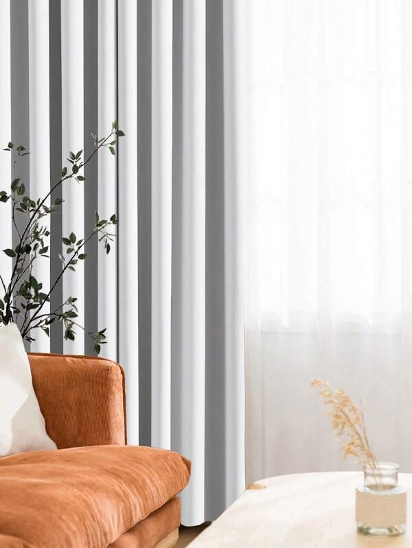 Cortinas opacas de color liso básicas para el hogar y el dormitorio