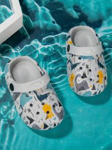 Toddler Boys' Comfortable Fashion Breathable Casual Cute Hollow Slippers, Suitable For Summer And Autumn