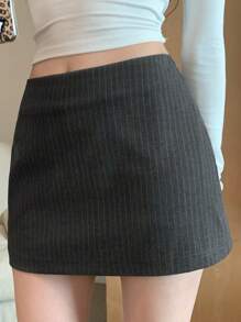 DAZY Women Solid Color Low Waist Super Short Mini Skirt Prom Skirt
