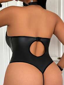 6pcs Plus Size Women Sexy Tube Top Bodysuit