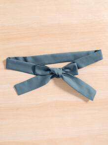 SHEIN Teen Girl Spring/Autumn Casual Round Neck Sweatshirt With Character Print And Solid Button Front Skirt Two-Piece Set - Blue - View 6