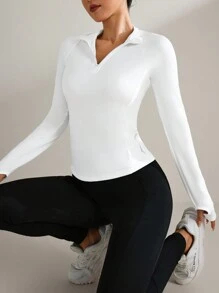 Luźna, jednokolorowa, stójka, dopasowany krój, sportowa bluza z zamkiem błyskawicznym