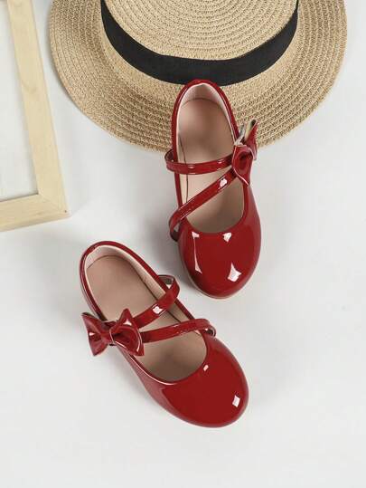 1 par nya våren bekväma platta skor för flickor, söta småbarn utomhus platt skor