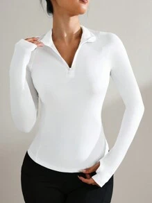 Luźna, jednokolorowa, stójka, dopasowany krój, sportowa bluza z zamkiem błyskawicznym