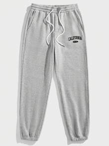 Manfinity VCAY 2 Stücke Herren gestrickte figurbetonte gerade Jogginghose, geeignet für Herbst/Winter