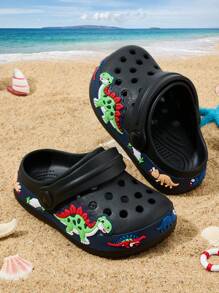 Toddler Boys' Comfortable, Stylish, Casual, Lightweight, Breathable Cute Hole Shoes, Summer & Autumn - Multicolor - View 3