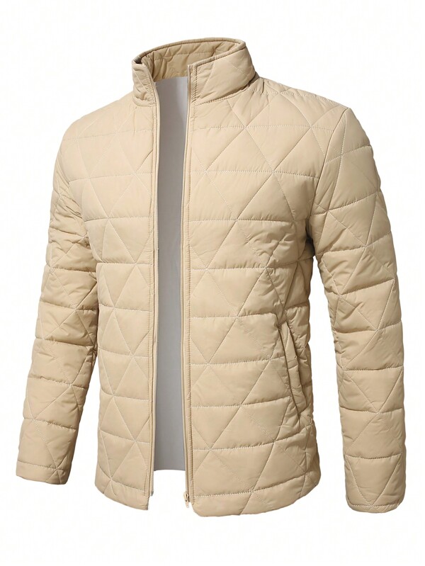 Manfinity Sport Corelite Herren einfarbige Lange Ärmel Sport Jacke mit Frontreißverschluss und Tasche, Winter