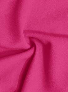 Slaydiva Elegant Sexy Commuter Red Solid Sleeveless Ruffle Trim Camisole Tank Top And Skinny Self-Tie Waist Straight Leg Pants Set - Z