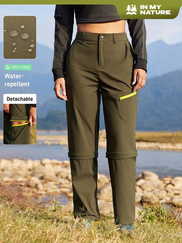 In My Nature In My Nature Outdoor Tragen Damen abnehmbare 2-teilige Hiking/City Pendler Caprihose