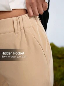 In My Nature In My Nature Dames Outdoor Wandelen, Kamperen, Reizen Warme Thermische Gevoerde Broek Voor Stedelijk Woon-werkverkeer