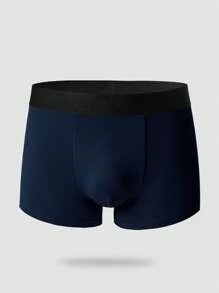 5 件/套男士薄款平角内裤，性感高弹 - 彩色 - 查看 5