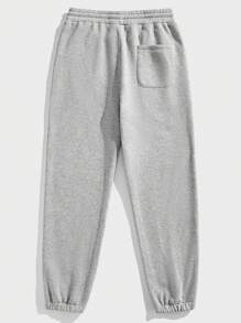 Manfinity VCAY 2 Stücke Herren gestrickte figurbetonte gerade Jogginghose, geeignet für Herbst/Winter
