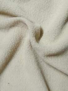 Baby Girls Cute Rabbit Pattern Hooded Padded Coat, Winter - Hot Pink - View 6