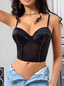 SHEIN Esselle 1 pieza Sujetador con aros para el Día de San Valentín de mujer