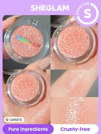 Enigma Sparkly Eyeshadow-Carats Shiny Eyeshadow Powder Gradient Multi-Tone High Shine Finish Non-Greasy Non-Fading Glitter Shimmer Eyeshadow Graduation Birthday Holiday Summer Fall Autumn Y2K Fancy Fashion Women Makeup Cosmetic Party Beach Travel Camping Outdoors School Campus Trip Festivals Decor Gift Present Rose Girl Cosplay Best Color Charm Vibe