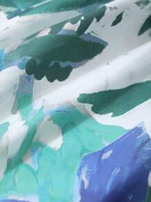 DAZY All-Over Print A-Line Elastic Waist Women Skirt Floral