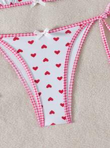 Swim Mod Traje de baño sexy de vacaciones de verano para mujer con tirantes finos