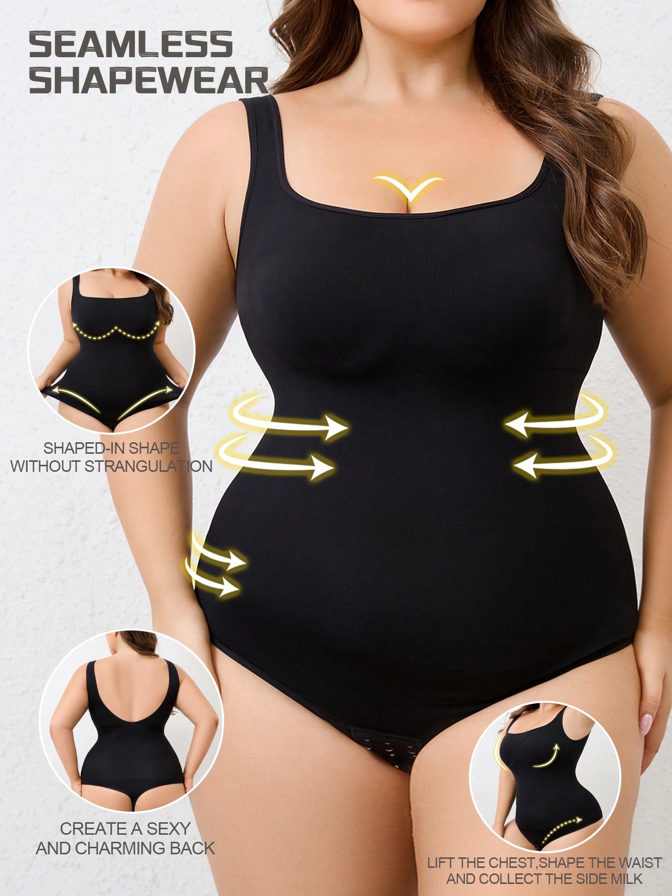 Snug Zone بدلة كاملة مثبتة وملائمة للمرأة ذات المق...