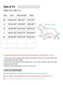 PETSIN Autumn/Winter Cute Mustard Color Pet Outerwear, Padded & Warm, With Leash - Yellow - View 5