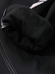 DAZY Men's Camouflage Tracksuit With Side Panel Jacket And Straight Leg Pants Buisness Attire