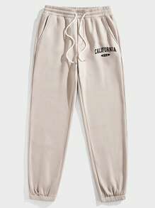 Manfinity VCAY 2 Stücke Herren gestrickte figurbetonte gerade Jogginghose, geeignet für Herbst/Winter