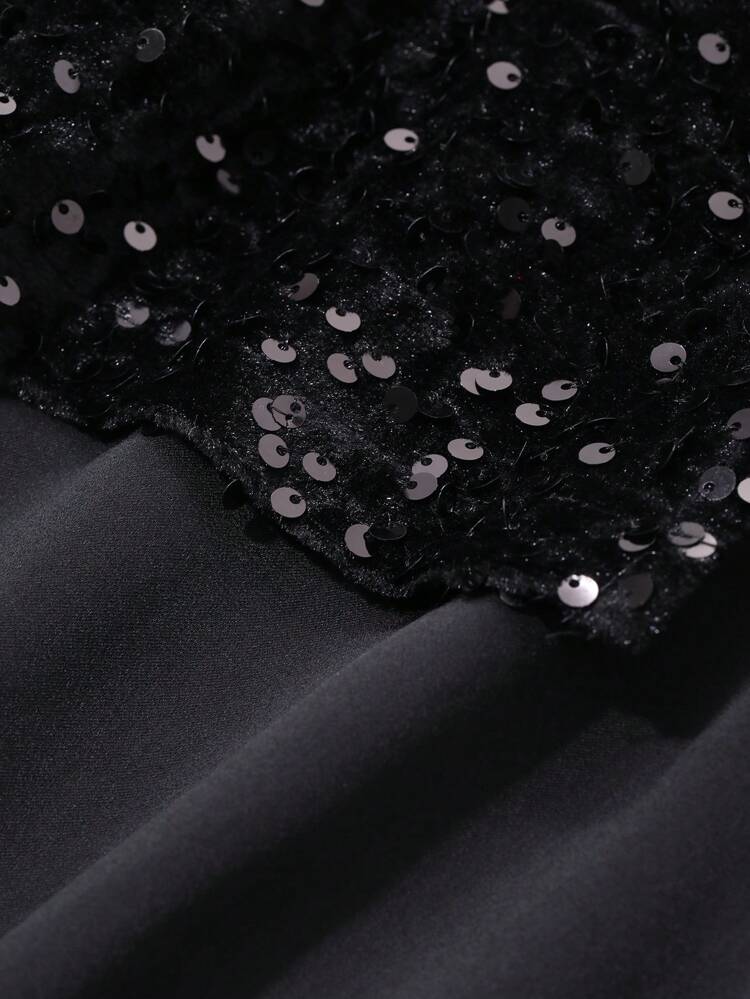 Women's Sequin Mermaid Tail Skirt, Casual & Fashionable For Daily Wear Luxury New Years Women Carnival