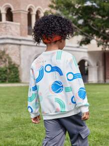 SHEIN 男童运动连帽衫、男童连帽衫、男童冬季夹克、男童冬季服装、男童慢跑裤、男童童装、男童上衣