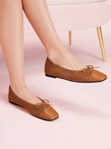 CUCCOO DOLLMOD 女士时尚红色系带尖头高跟鞋 - 卡其色 - 查看 1