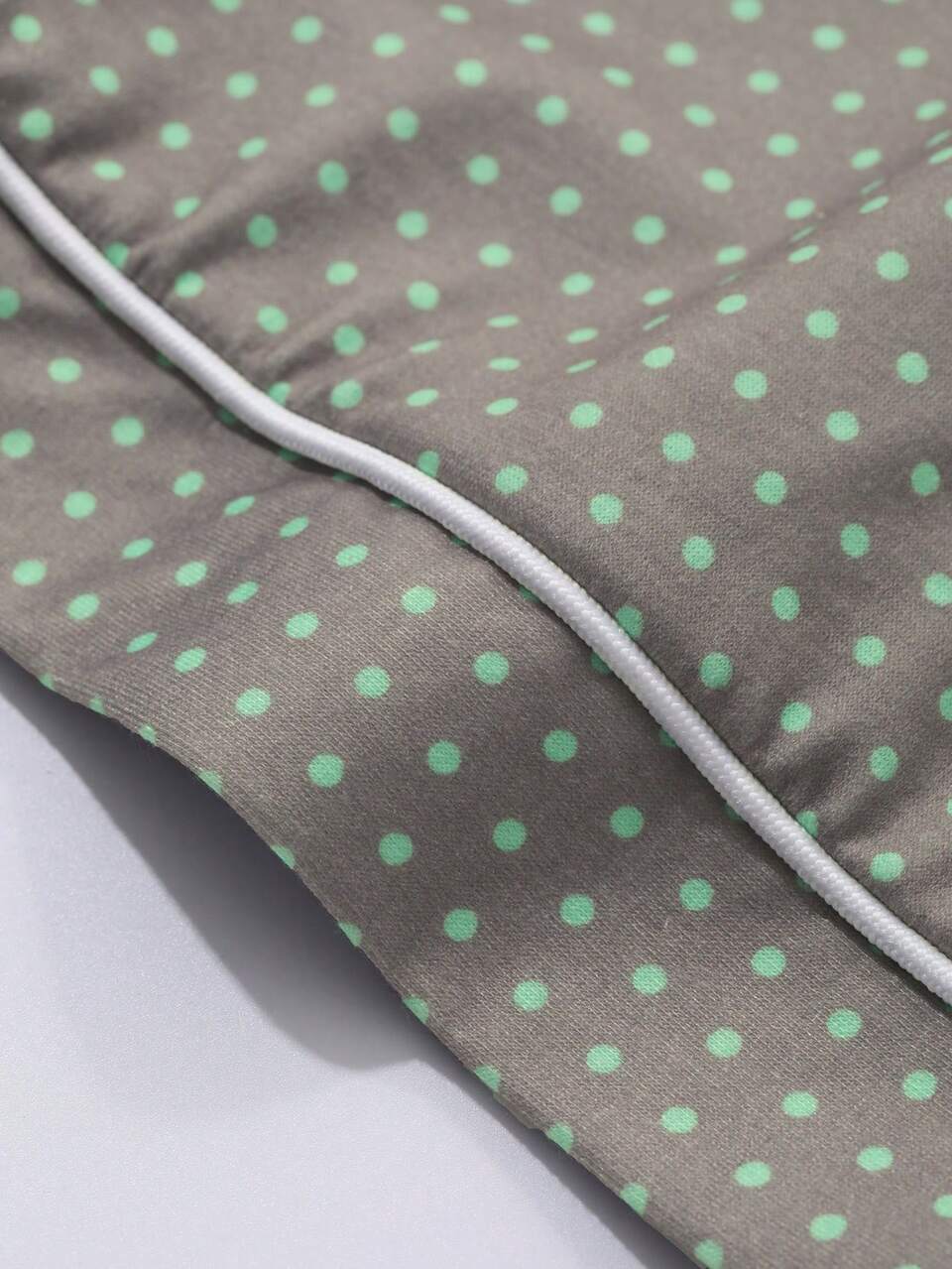 Polka Dot & Colorblock Pattern Loose Fit Sleepwear Bottoms Pajama