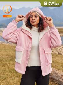 In My Nature 2024 New Arrival Women Short Jacket, Korean Style Thick Loose Fit Coat, Winter