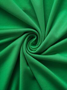 SHEIN Unity Women's Spring/Summer Colorblock Collared Long Sleeve Casual T-Shirt Graphic Tees Women Tops For Spring Outfit Fall Cloth For Women - Green - View 5