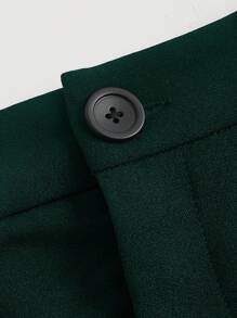 SHEIN MOD Plus Size Solid Color Pants