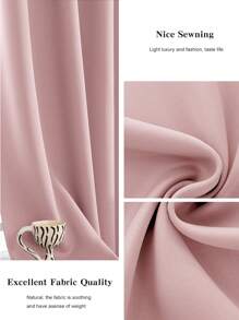 Solid Color Curtains, Simple & Fashionable For Home, Casual Daily Use